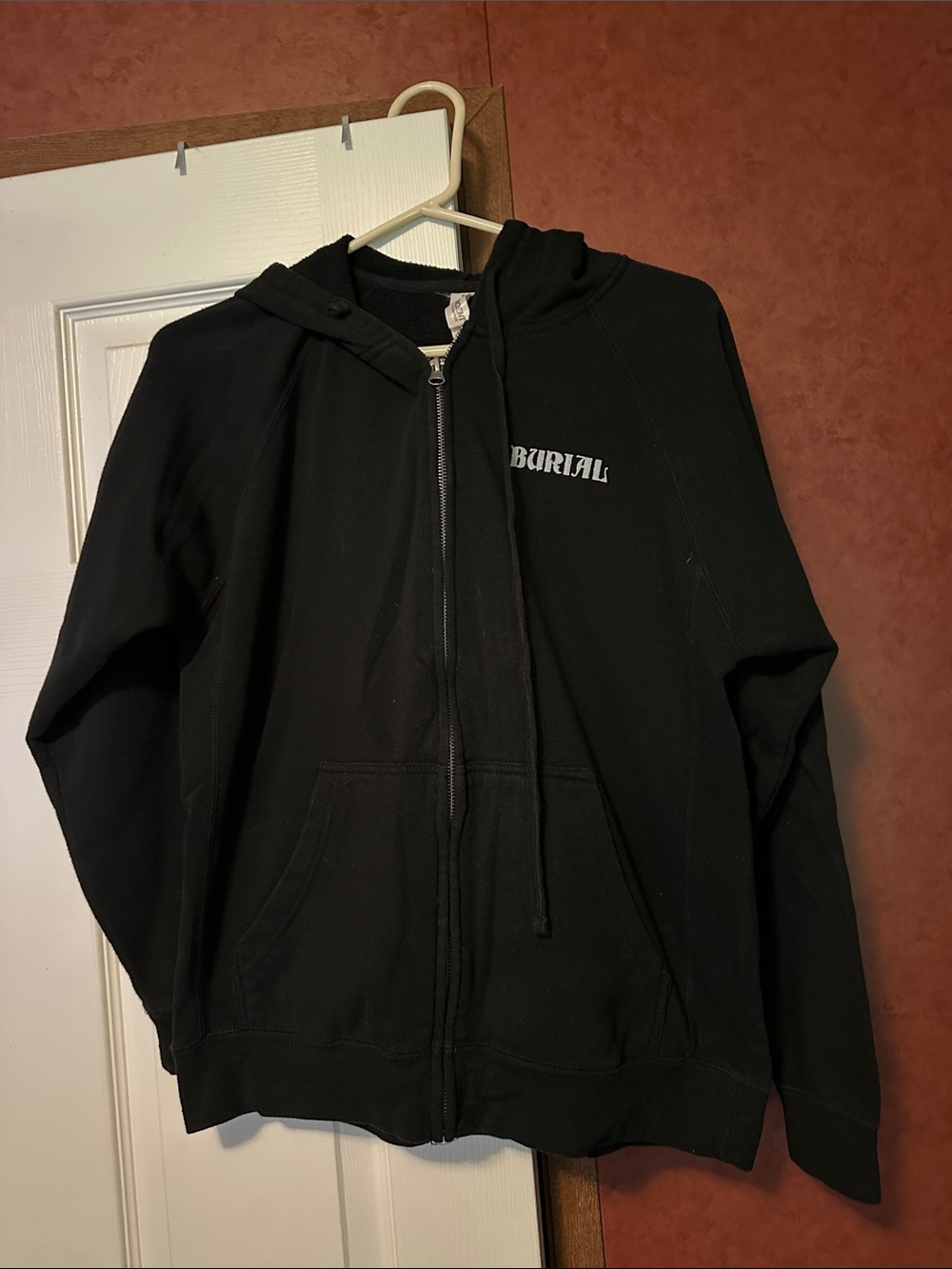 Black Full-Zip Hoodie Jacket